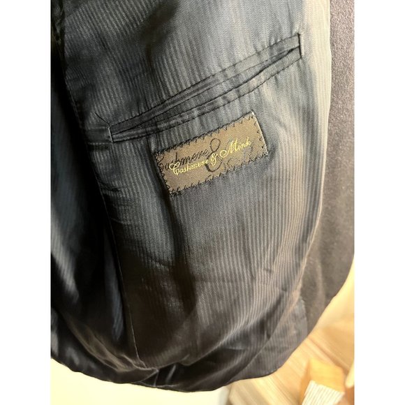 Saks Fifth Avenue Cashmere and Mink Mens Sports Blazer Size 44L - Picture 7 of 9